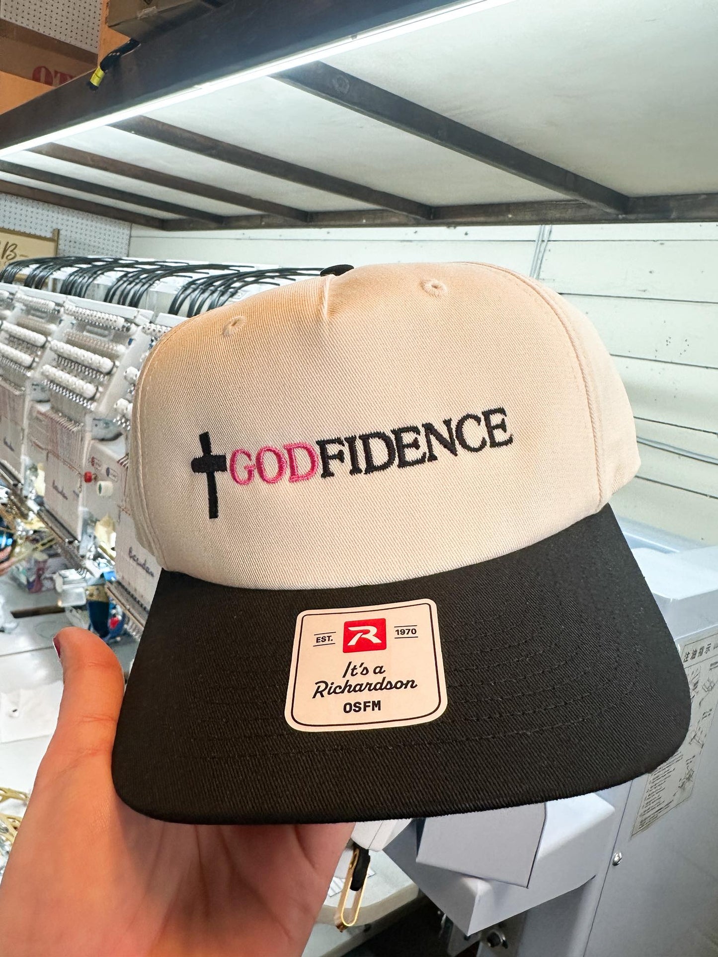 Godfidence Embroidered Hat
