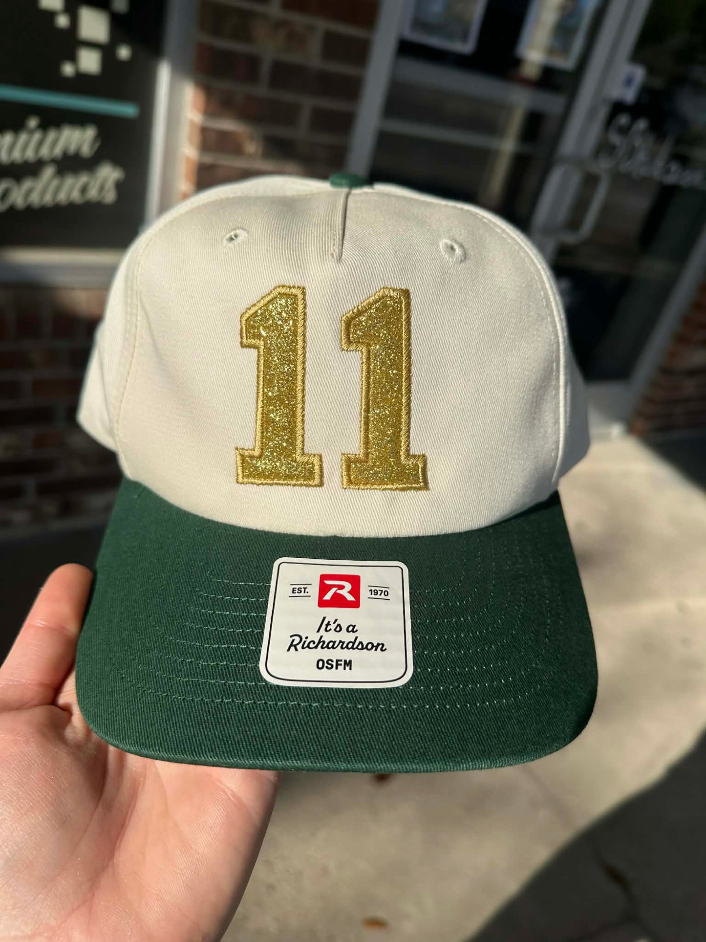Custom Sports Number Hat