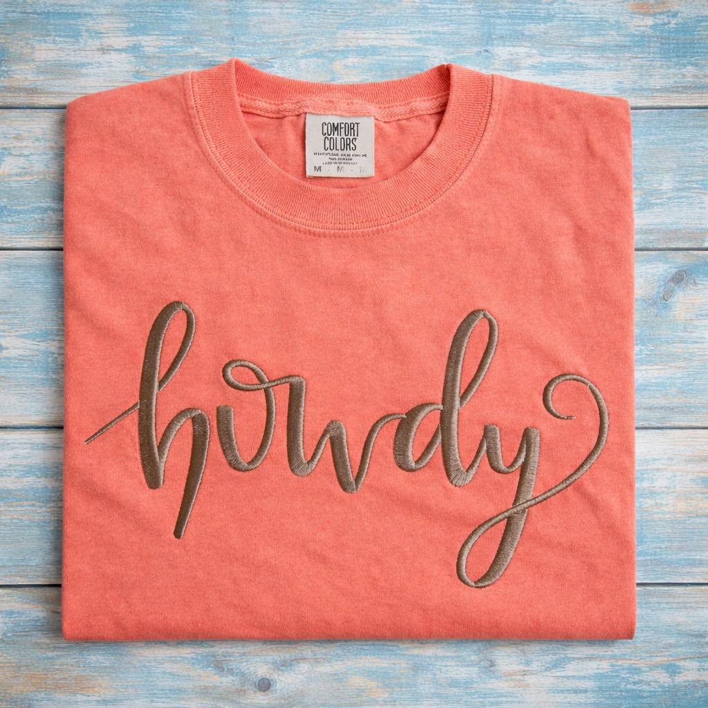 Embroidered Tees