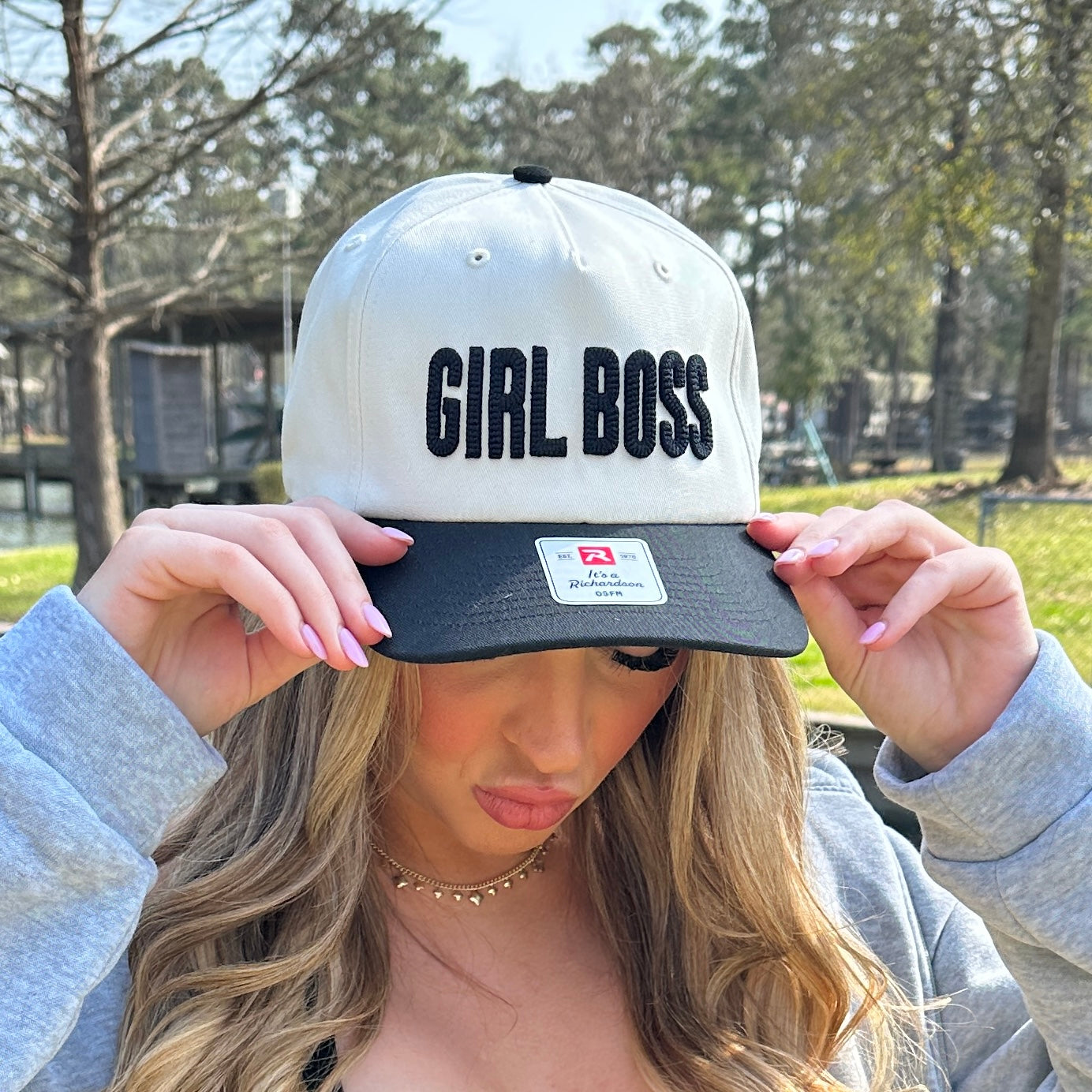 Girl Boss Embroidered Hat