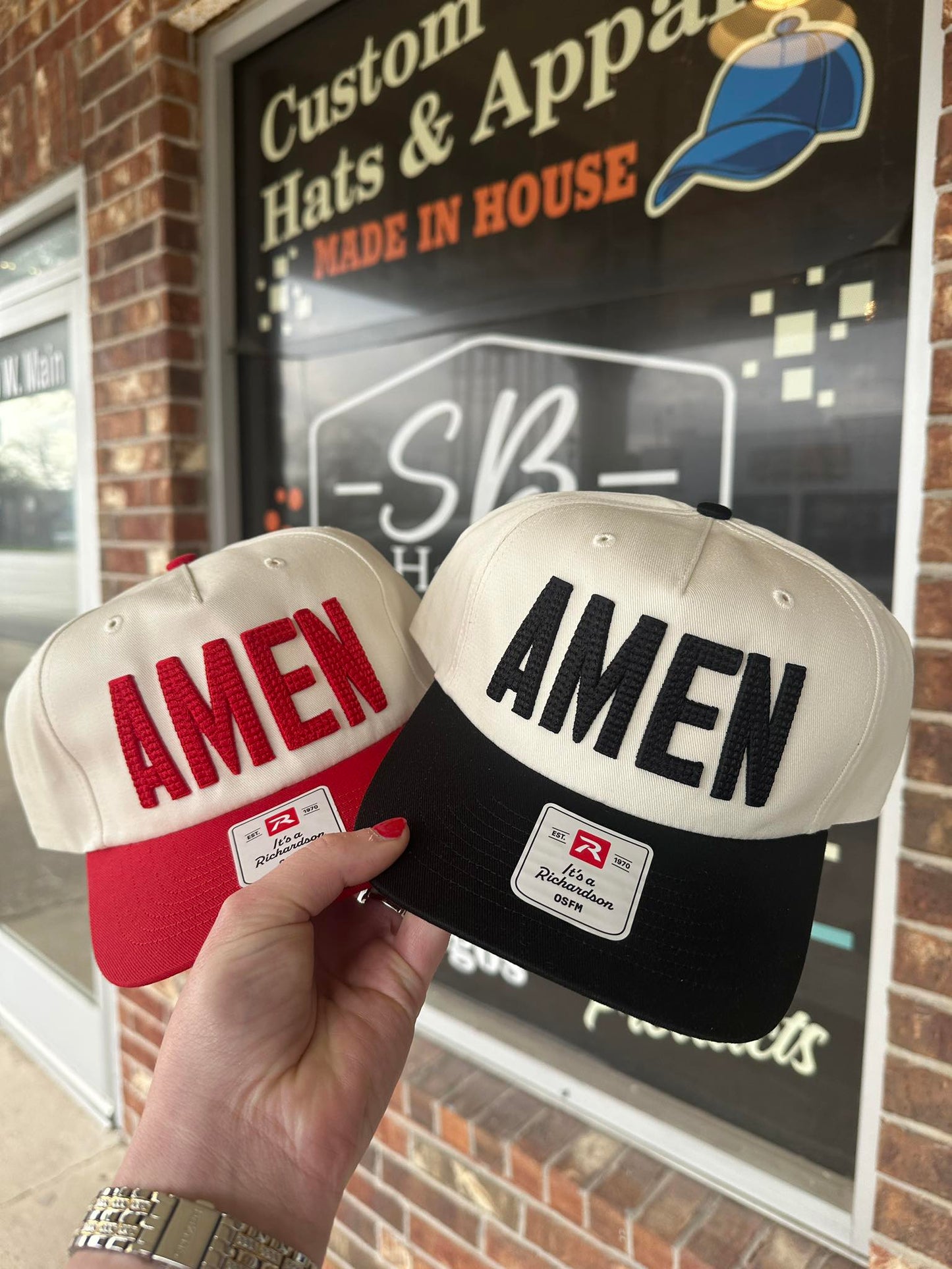 Amen Embroidered Hat