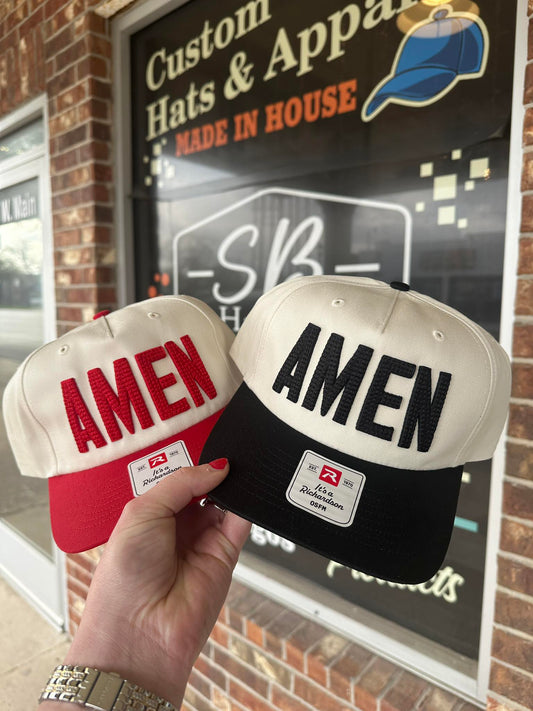 Amen Embroidered Hat