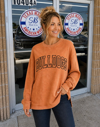 Bulldogs Embroidered Sweatshirt