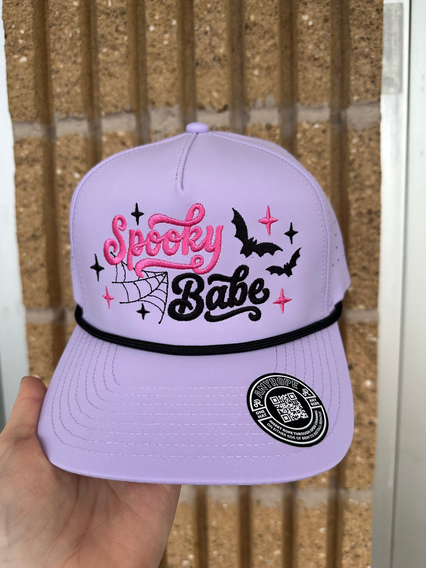 Spooky Babe Embroidered Hat