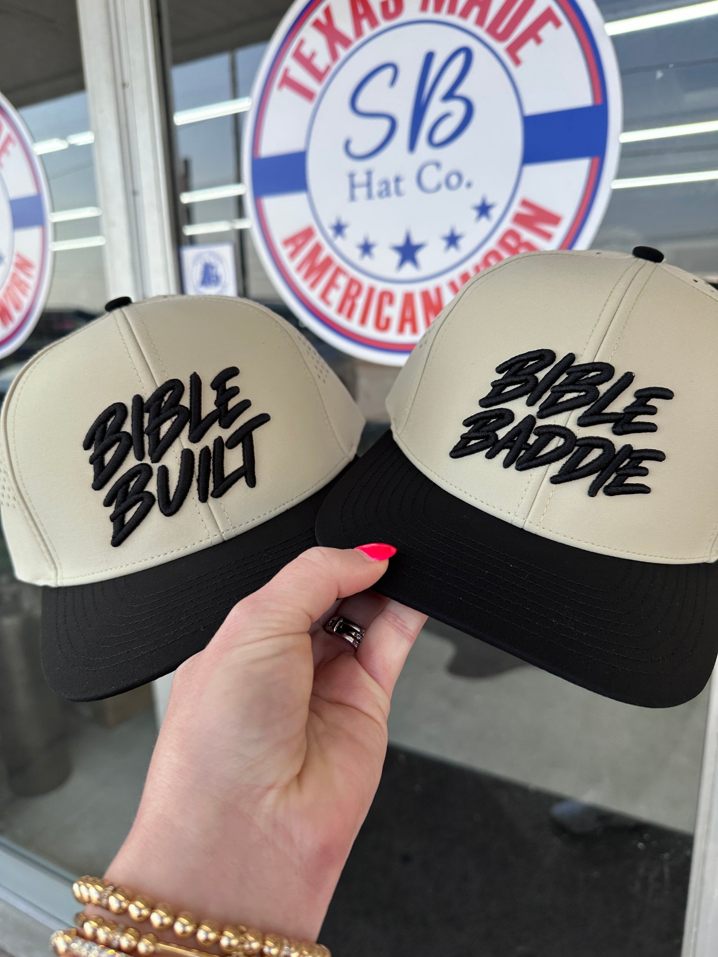 Bible Built Puff Embroidery