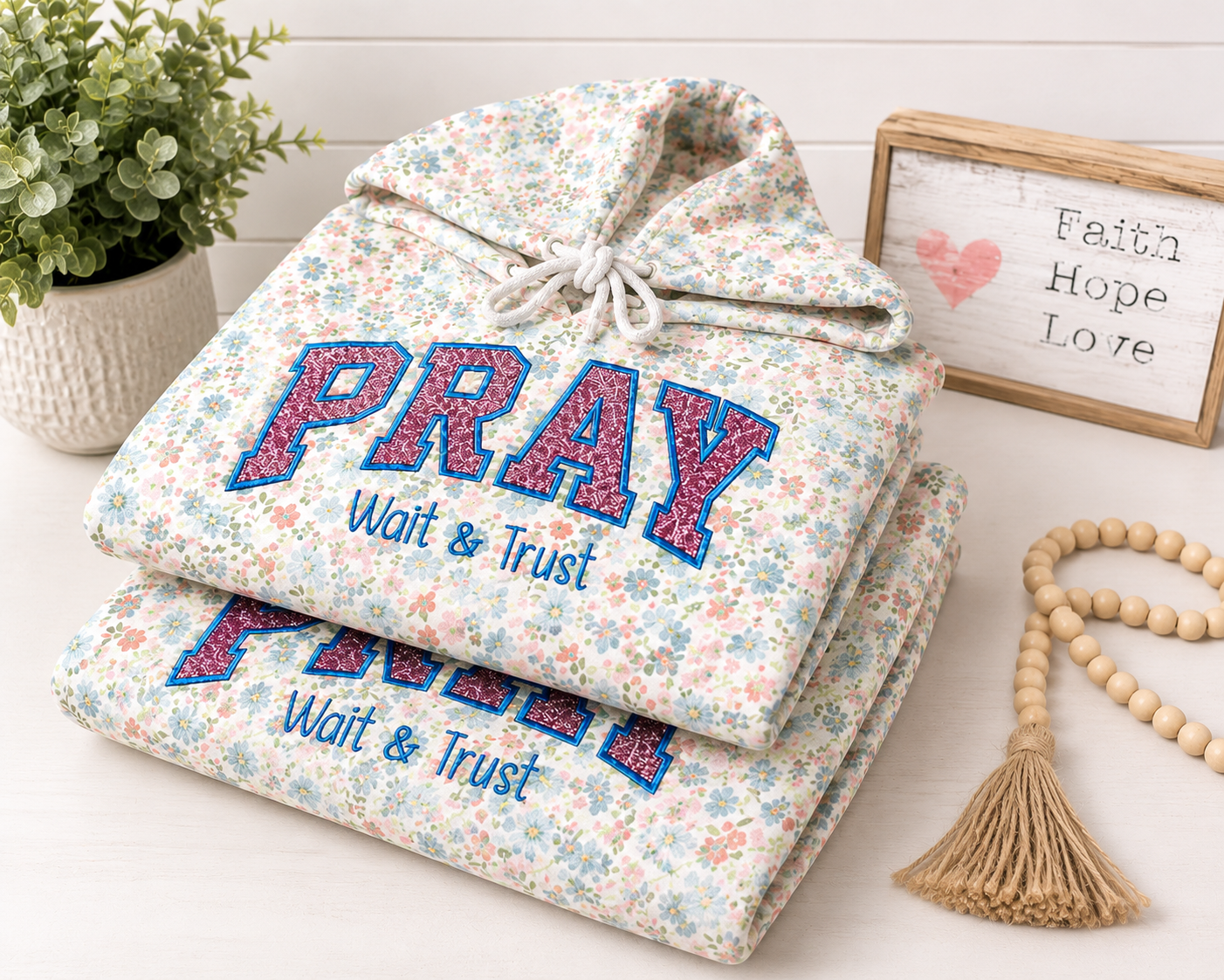 Floral Embroidered Sweatshirt