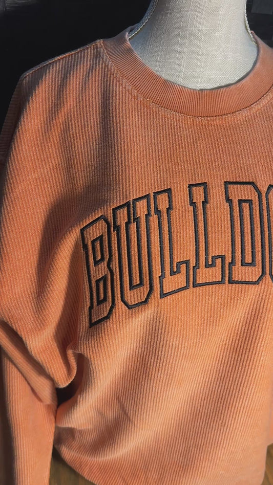 Bulldogs Embroidered Sweatshirt