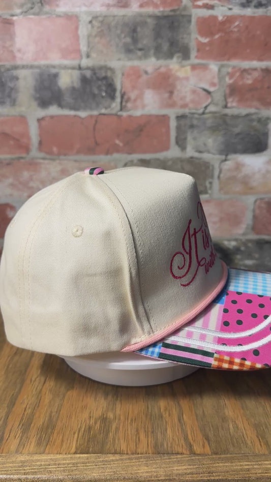 It is Well Embroidered Hat